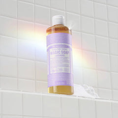 Dr. Bronner's Magic Pure Castile Liquid Soap Bodywash - Lavender - 16 fl oz: Vegan, Paraben-Free, Whole Body, Non-Toxic