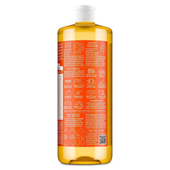 Dr. Bronner's Magic Pure Castile Liquid Soap Bodywash - Tea Tree - 32 fl oz: Vegan Cleanser, Normal Skin, Paraben-Free