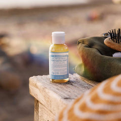 Dr. Bronner's Magic Pure Castile Liquid Soap Hand & Bodywash - Baby Unscented - 2 fl oz: Basic Cleansing, Vegan Formula